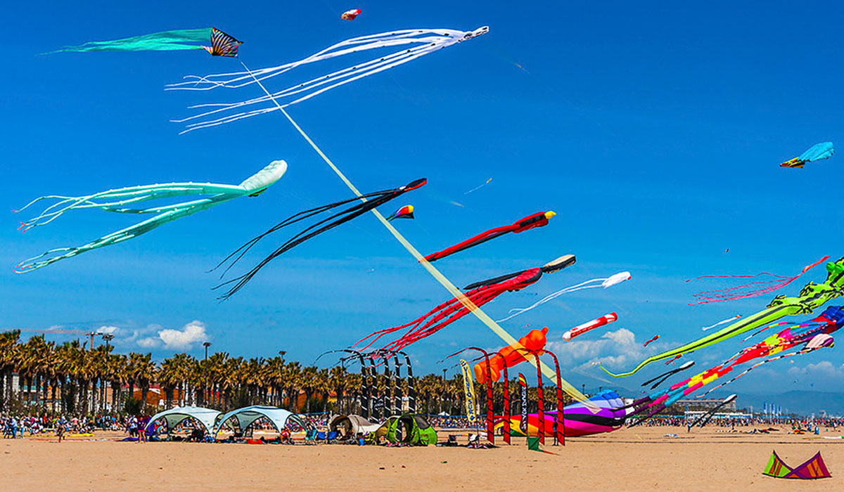 Le Festival des Cerfs-volants à Valence