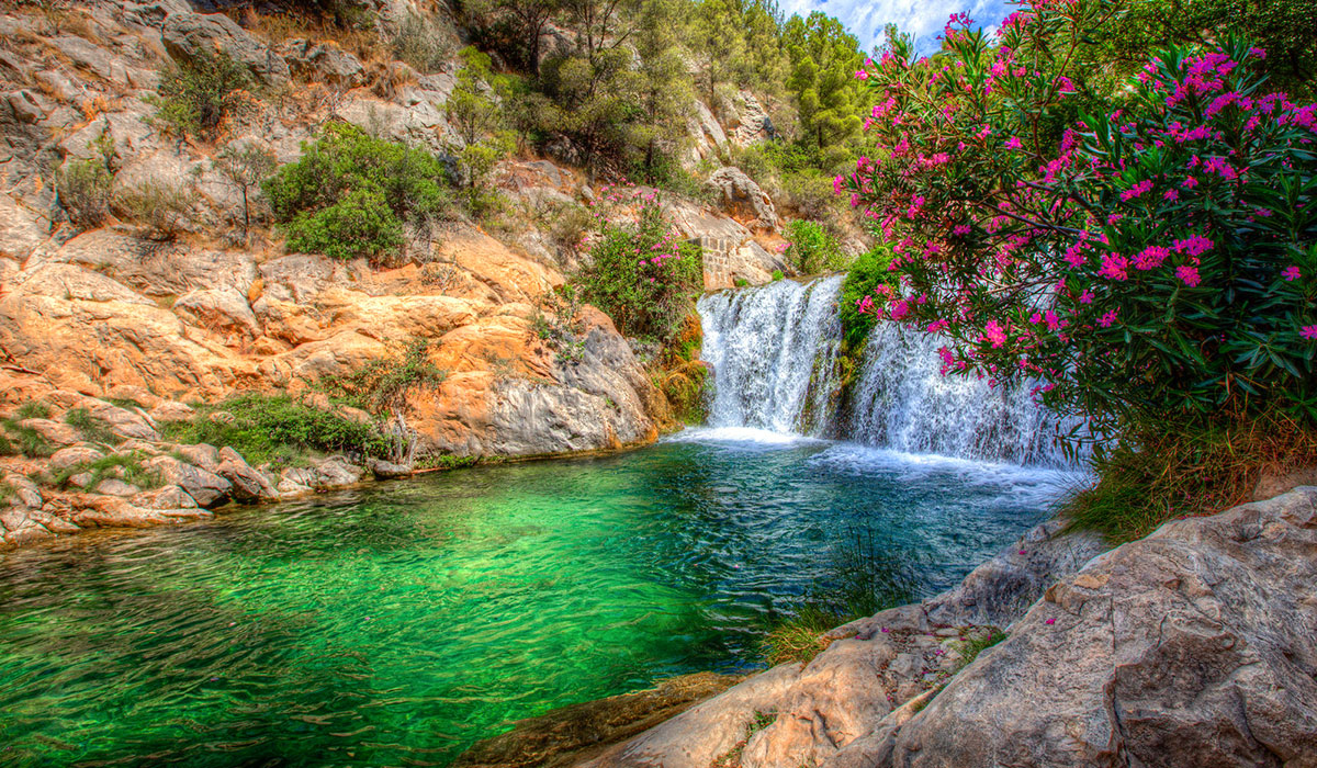 Les sources d'Algar, un lieu paradisiaque