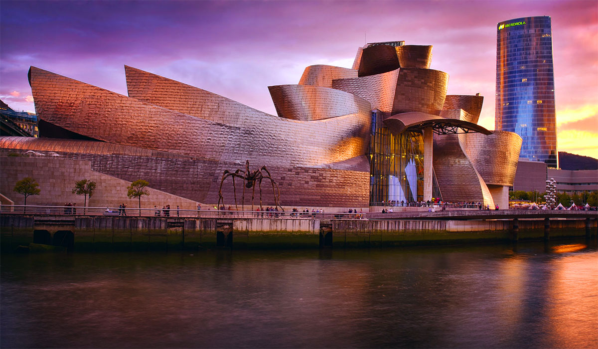 Il museo Guggenheim di Bilbao