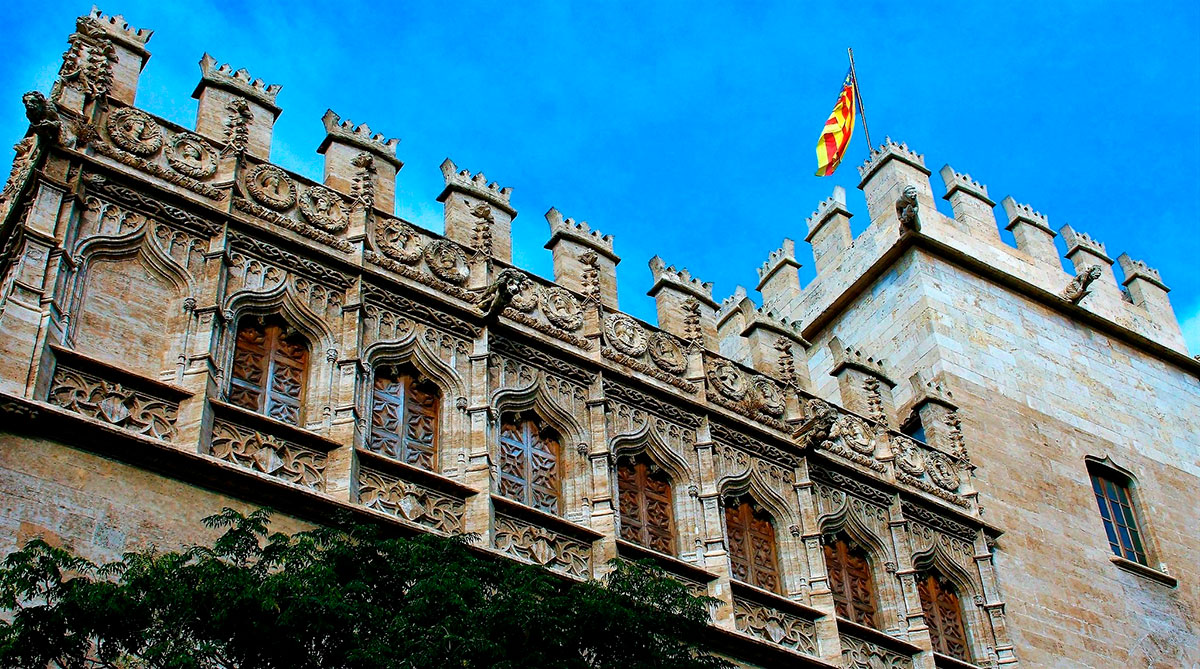 The Lonja de la Seda in Valencia